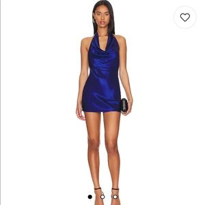 Royal blue “La Brea Mini Dress” from Lovers and Friends, new with tags